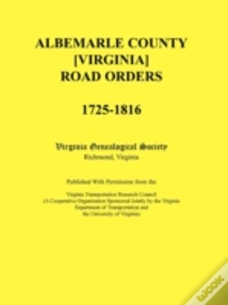 Capa do artigo Albemarle County (Virginia) Road Orders,