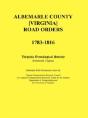 Albemarle County (Virginia) Road Orders, - Preview