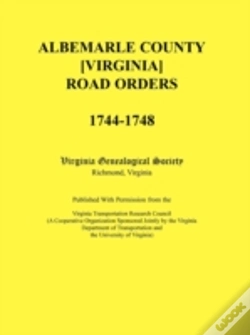 Capa do artigo Albemarle County (Virginia) Road Orders,