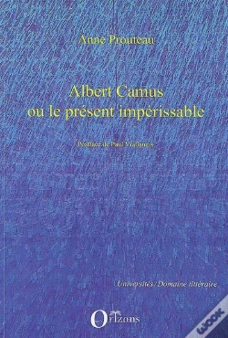 Capa do artigo Albert Camus Ou Le Présent Impérissable