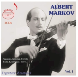 Capa do artigo Albert Markov: Paganini, Kreisler, Corelli, Falla, Kvernadze/... - CD