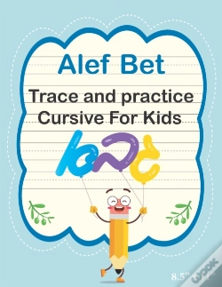Capa do artigo Alef Bet - Trace And Practice Cursive For Kids