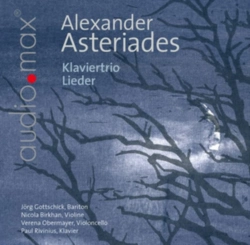 Capa do artigo Alexander Asteriades: Klaviertrio Lieder - CD