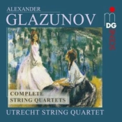 Capa do artigo Alexander Glazunov: Complete String Quartets - CD