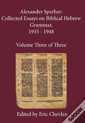 Capa do artigo Alexander Sperber: Collected Essays On B