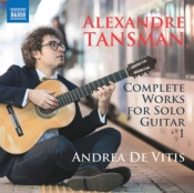 Capa do artigo Alexandre Tansman: Complete Works for Solo Guitar - CD