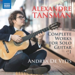 Capa do artigo Alexandre Tansman: Complete Works for Solo Guitar - CD