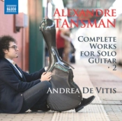 Capa do artigo Alexandre Tansman: Complete Works for Solo Guitar - CD