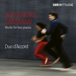 Capa do artigo Alexandre Tansman: Works for Two Pianos - CD