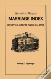 Capa do artigo Alexandria Virginia Marriage Index, Janu