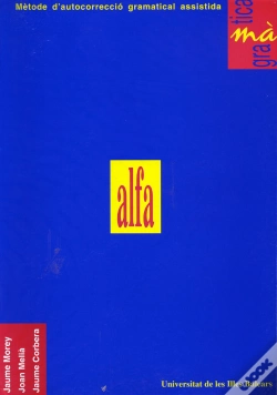 Capa do artigo Alfa. Mètode Dæautocorrecció Gramatical