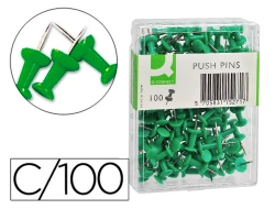 Capa do artigo Alfinetes de sinalizacao verde caixa com 100 unidades