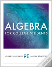 Capa do artigo Algebra For College Students
