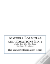 Capa do artigo Algebra Formulas And Equations