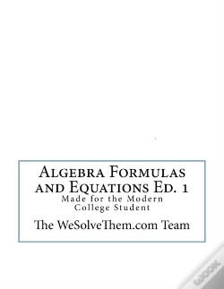 Capa do artigo Algebra Formulas And Equations