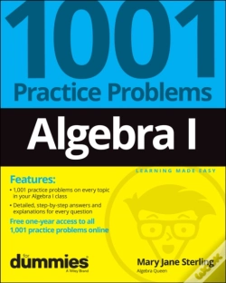 Capa do artigo Algebra I: 1001 Practice Problems For Dummies (+ Free Online Practice)