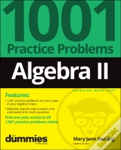 Capa do artigo Algebra Ii: 1001 Practice Problems For Dummies (+ Free Online Practice)
