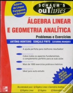 Capa do artigo Álgebra Linear e Geometria Analítica - Problemas e Exercícios