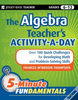 Capa do artigo Algebra Teacher'S Activity-A-Day, Grades 6-12
