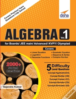 Capa do artigo Algebra Vol 1 For Boards/ Jee Main/ Advanced/ Olympiads/ Kvpy