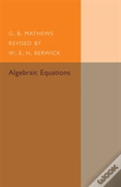Capa do artigo Algebraic Equations