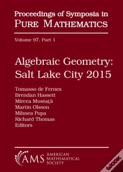 Capa do artigo Algebraic Geometry Salt Lake City 2015 (Part 1)