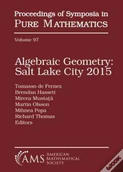 Capa do artigo Algebraic Geometry Salt Lake City 2015 (Parts 1 And 2)