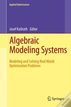 Capa do artigo Algebraic Modeling Systems