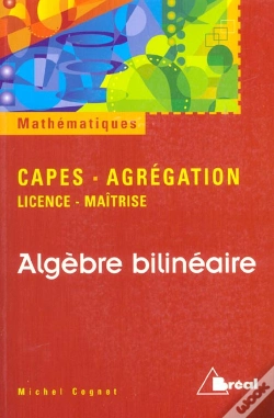 Capa do artigo Algèbre Bilinéaire ; Licence Et Maitrîse