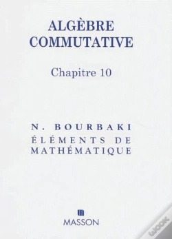 Capa do artigo Algebre Commutative Chapitre X