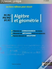 Capa do artigo Algèbre Et Géometrie ; Pc-Pc Psi-Psi Pt-Pt 2ème Année (Édition 2008)