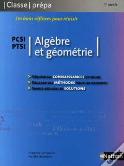 Capa do artigo Algèbre Et Géométrie ; Pcsi/Ptsi ; 1ère Année (Édition 2008)