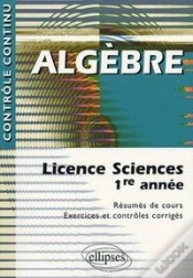 Capa do artigo Algèbre