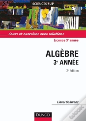 Capa do artigo Algèbre ; Sciences Sup ; Licence 3e Année