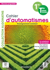 Capa do artigo Algomaths : Cahier D