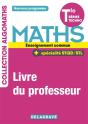 Algomaths : Mathématiques ; Terminale Tronc Commun Sti2d/Stl ; Livre Du Professeur - Preview