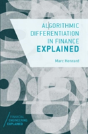Algorithmic Differentiation In Finance Explained - Preview