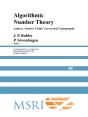 Algorithmic Number Theory - Preview