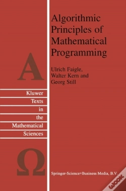 Capa do artigo Algorithmic Principles Of Mathematical Programming