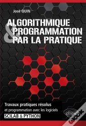 Algorithmique Et Programmation Par La Pratique ; Travaux Pratiques Résolus Et Programmation Avec Les Logiciels Scilab Et Python