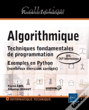 Capa do artigo Algorithmique ; Techniques Fondamentales De Programmation ; Exemples En Python