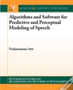 Capa do artigo Algorithms And Software For Predictive Coding Of Speech