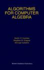 Algorithms For Computer Algebra - Preview