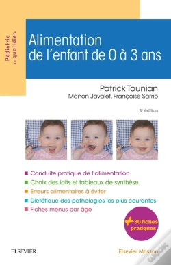 Capa do artigo Alimentation De L'Enfant De 0 A 3 Ans 3e
