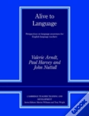 Capa do artigo Alive To Language
