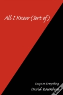 Capa do artigo All I Know (Sort Of)