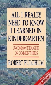 Capa do artigo All I Really Need To Know I Learned In Kindergarten
