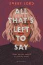 All That S Left To Say - Preview