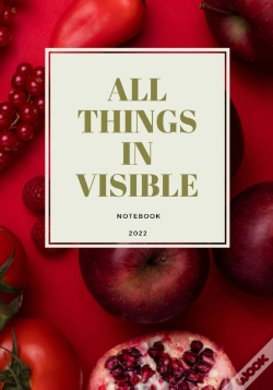 Capa do artigo All Things In Visible, A5 New Premium Squared Paperback Notebook/Notepad/Diary/Cooking/Recipe Log, Graph Interior Design For Office, School, Home - For Cooking Ideas, Recipes, Creative Writing, Journa
