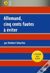Capa do artigo Allemand, Cinq Cents Fautes À Éviter (5e Édition)